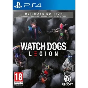 Watch Dogs Legion Ultimate Edition PS4 Hra pro PlayStation 4 Watch Dogs Legion Ultimate Edition PS4
