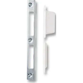 pant Zapadací plech univerzální úhlový K 193A+ plastová vanička | Dveře a&nbsp;dveřní příslušenství Zámky Panikové systémy Protiplechy k&nbsp;zadlabávacím zámkům