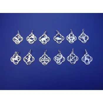 Přívěsek Znamení čtyřlístek Z187, Materiál: Růžové zlato, ryzost 585/1000