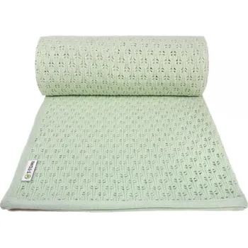 Dětská deka Dětská pletená deka Summer T-tomi Barva: mátová