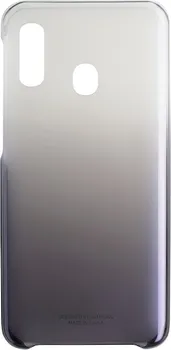 Pouzdro na mobilní telefon Samsung Gradation Clear Cover pro Galaxy A20e černý