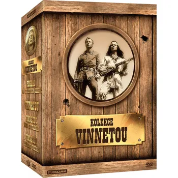 DVD Vinnetou (1962) 4 disky DVD film DVD Vinnetou (1962) 4 disky