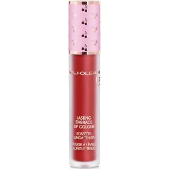 Dekorativní kosmetika Naj-Oleari Lasting Embrace Lip Colour dlouhotrvající tekutá barva na rty - 12 metallic red 5ml