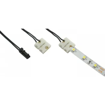 LED páska Připojovací kabel 12 V/DC s konektorem a klipem, délka 2000 mm | Elektro Světelný desing a&nbsp;technika LED svítidla LED-pásky High Efficient 12 V/DC