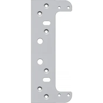 pant Upevň. deska pro dřev. zárub pro Tectus TE540 3D, pozink. ocel | Dveře a&nbsp;dveřní příslušenství Dveřní panty, Dveřní závěsy Dveřní skryté závěsy Simonswerk Tectus