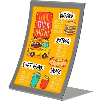 Arc Menu Holder A4 - Stříbrný - poslední kus