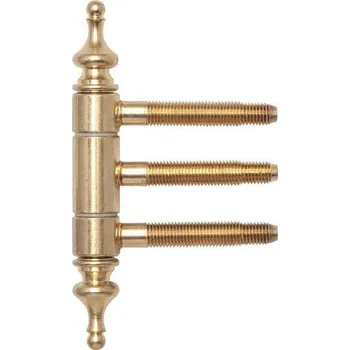 pant Zavrtávací ozd. závěs 3-dílný, s pojist. proti vysazení,ø 18 mm, ocel pomosazená | Dveře a&nbsp;dveřní příslušenství Dveřní panty, Dveřní závěsy Panty na dveře SFS