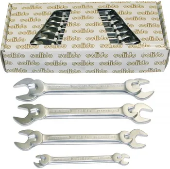 Klíč Sada plochých klíčů oboustranných SOLIDO DIN 3113A 6-32 mm 11dílná | Dílna - Outdoor Nářadí, ruční nářadí, elektrické pomůcky, ochranné pomůcky Klíče a nástrčkové klíče, Gola sady