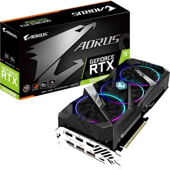 Grafická karta Gigabyte GeForce RTX 2060 Super Aorus 8 GB (GV-N206SAORUS-8GC)