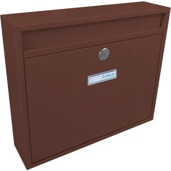 Poštovní schránka DOLS H-012 Basic Ral 8017 hnědá