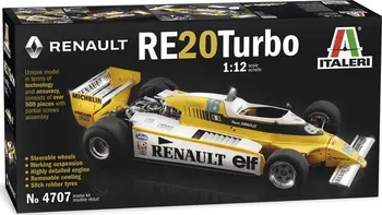 Plastikový model Italeri Renault RE20 Turbo 1:12