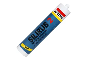 Stavební silikon Soudal Silirub 2 neutrální Alu/Grey 310 ml