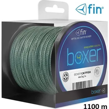 Rybářská šňůra FIN Boxer sumcová šňůra 1100 m průměr: 1,00 mm