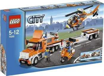 Stavebnice LEGO LEGO City 7686 Transport helikoptéry