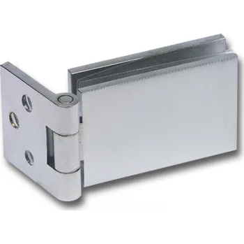 Závěs na skleněná dvířka GBE 30/40, 45x40 mm, mosaz pochromovaná matná | Železářství Nábytkové kování,nábytkové panty Nábytkové panty Speciální panty