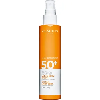 Přípravek na opalování Clarins Sun Care Lotion Spray SPF 50+ 150 ml