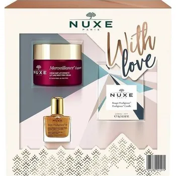 Kosmetická sada Nuxe Merveillance Expert Lift And Firm sada noční pleťová péče