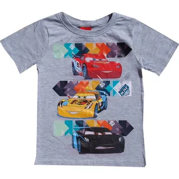 Chlapecké tričko xcena Cars triko šedé melír Velikost: 2 roky