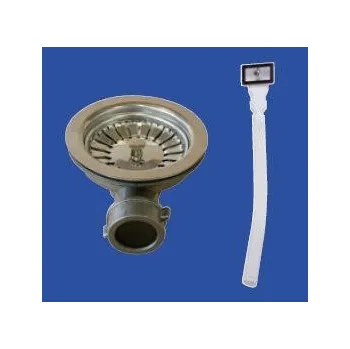 Ventil Sítkový ventil 3 1/2" chrom, s přepadem | Železářství Kuchyňské dřezy, příslušenství, Kuchyňské doplňky Příslušenství