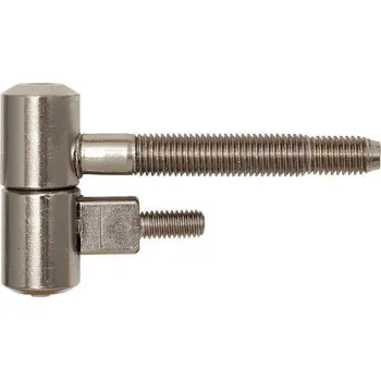 pant Dveřní závěs SOLIDO ø 16 mm, Incanto, ocel poniklovaná | Dveře a&nbsp;dveřní příslušenství Dveřní panty, Dveřní závěsy Závěsy zavrtávací Solido