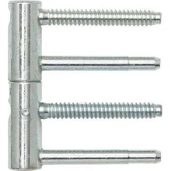 pant Závěs pro dřevěné dveře SOLIDO, 3D-DIM, 2-dílný, 16 mm, ocel pozinkovaná | Dveře a&nbsp;dveřní příslušenství Dveřní panty, Dveřní závěsy Závěsy zavrtávací Solido