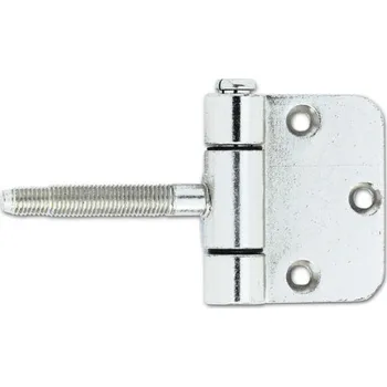 pant Nasouvací závěs 3-díl., křídl.díl k zafréz./našroub. Ø 18mm, výška 62mm,ponikl. | Dveře a&nbsp;dveřní příslušenství Dveřní panty, Dveřní závěsy Panty na dveře SFS