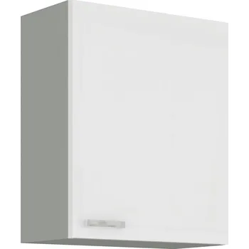 Kuchyňská skříňka Horní skříňka BIANKA bílý lesk-šedá 60 G-72 1F