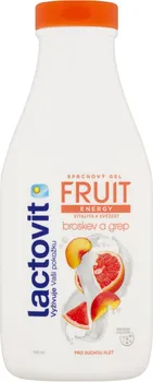 Sprchový gel Lactovit Fruit broskev a grep 500 ml