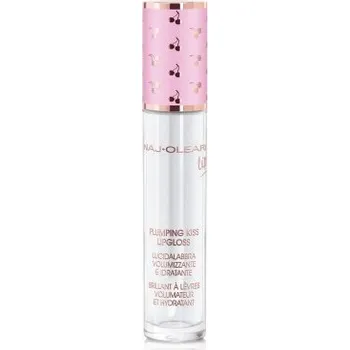 Lesk na rty Naj-Oleari Plumping Kiss Lip Gloss lesk na rty s efektem zvětšení rtů - 01 crystal 6ml
