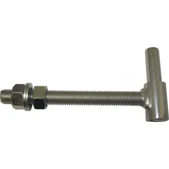 pant Závěsy k našroubování-rámový díl, M16x150, nerez efekt | Dveře a&nbsp;dveřní příslušenství Dveřní panty, Dveřní závěsy Závěsy pro ocelové profily