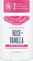 Schmidt's Signature Rose Plus Vanilla Natural Deodorant přírodní deodorant 75 ml