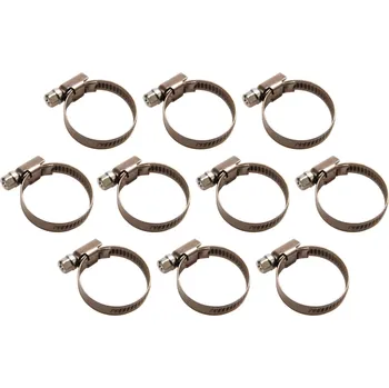 BGS Spona hadicová 20x32 mm, NEREZ, 10 ks