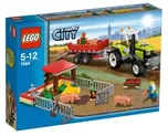 LEGO City 7684 Vepřín a traktor