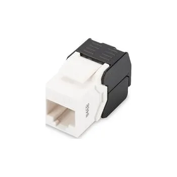 Síťový konektor Digitus CAT 5e Keystone Jack, nestíněný RJ45 na LSA, připojení bez použití nástrojů