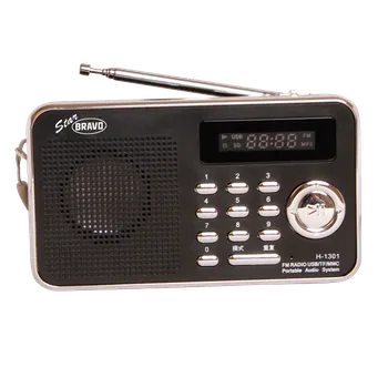 Radiopřijímač Bravo Star B-6018 černý