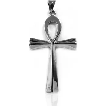 Přívěsek Přívěsek z chirurgické oceli 4,5 cm - Nilský kříž S852090