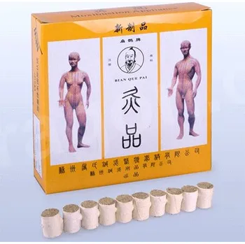 Zdravotnický materiál Moxa kuželíky na akupunkturní jehly 1x1,5cm 200ks Pragon