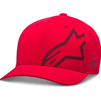 Kšiltovka Alpinestars Pánská červená kšiltovka CORP SHIFT WP TECH HAT Alpinestars 1139-81500 3010 - S-M