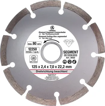 Brusný kotouč BGS Kotouč diamantový segmentový, pr. 125 mm