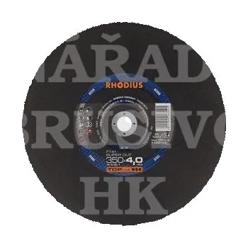 Řezný kotouč Rhodius Řezný kotouč 350x4x25,4 FT49 PROline 4011890018293