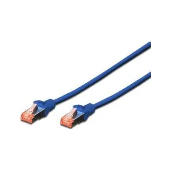 Síťový kabel Digitus CAT 6 S-FTP patch cable, Cu, LSZH AWG 27/7, length 7 m, color blue