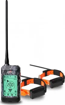elektrický obojek Dogtrace Dog GPS X22 sada pro 2 psy oranžový