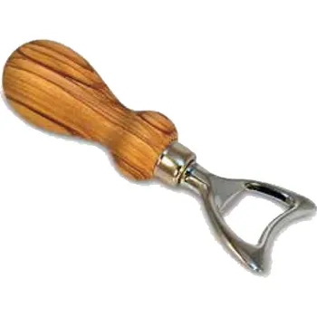 Vánoční dekorace Ornatis Dřevěný otvírák z olivového dřeva Provedení: Přírodní bez malování, Velikost stojících figur dospělých postav: 12x5 cm