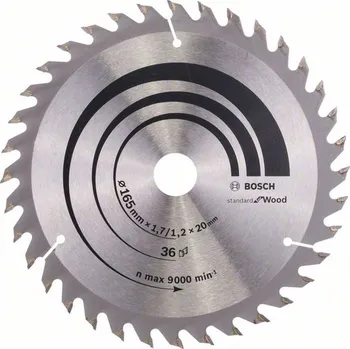 Pilový kotouč Bosch Optiline Wood 2608642602 165 mm