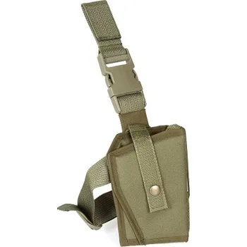 Sportovní střelba AS-Tex Stehenní pouzdro na pistoli s dvojitým jištěním Gen.2 - zelené