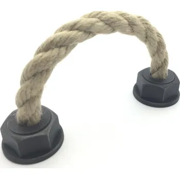 Nábytkové kování Siro SPACCATA staročerná 128 mm