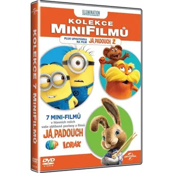 DVD film Kolekce 7 minifilmů (Já padouch, Lorax, Hop) - DVD