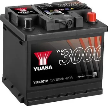 Autobaterie Yuasa YBX3012 12V 50Ah 420A