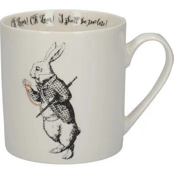 Creative Tops, Anglie Creative Tops - Porcelánový hrnek White Rabbit - 350 ml Velikost: 11,5x8,8x8,3