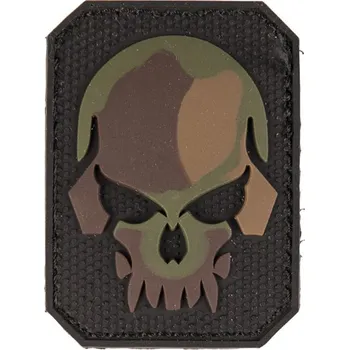 Nášivka Nášivka Mil-Tec Skull S - woodland